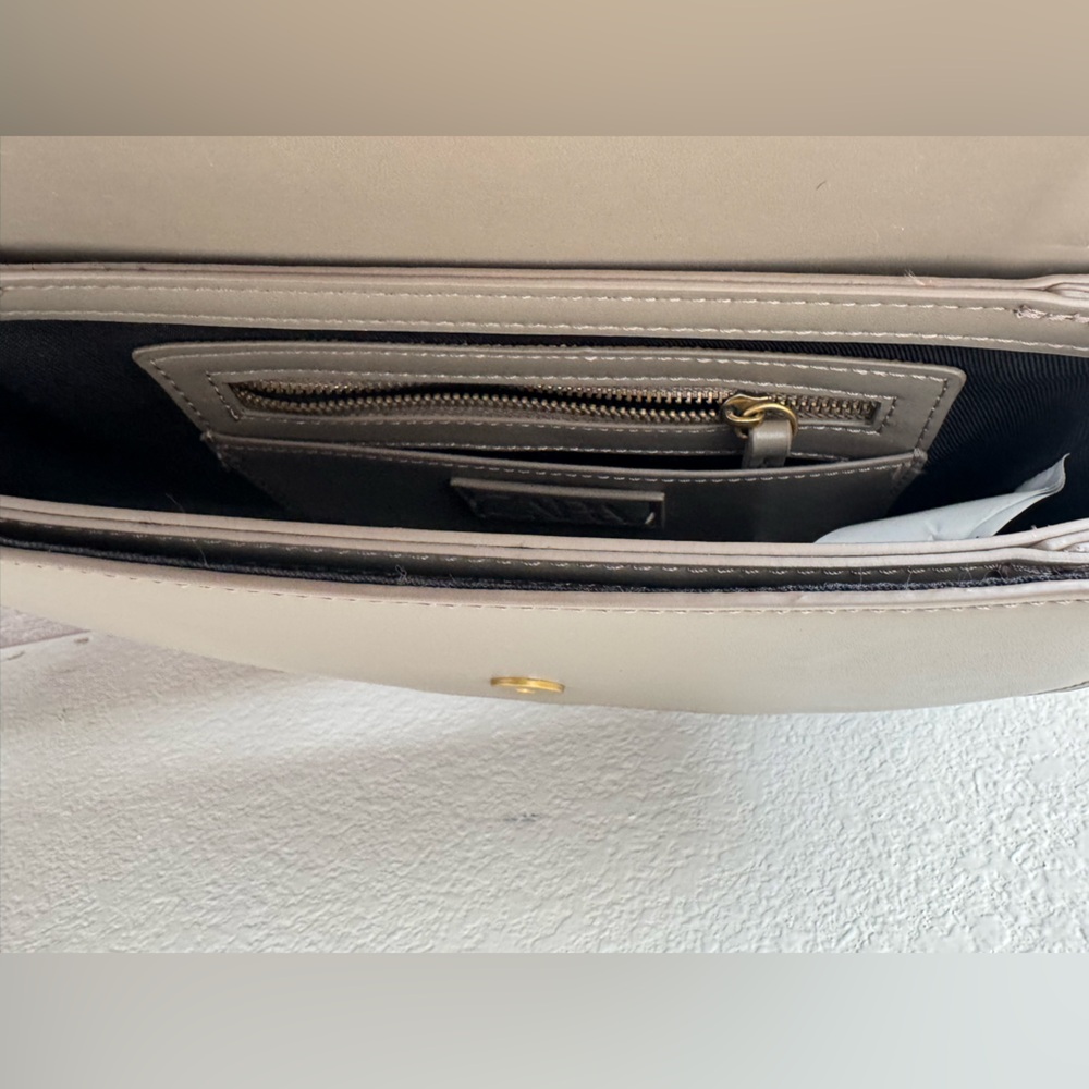 NWOT ZARA Elegant Viral Gray Crossbody Shoulder Bag - Picture 11 of 11